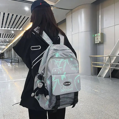 Mochila  escolar casual estilo coreano