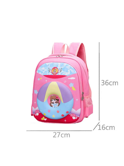 Bolsa dos desenhos animados do menino e da menina, bolsa da escola da tela de EVA com grande capacidade